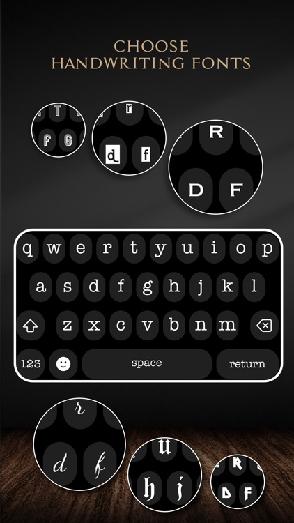 Custom Keyboard Themes & Fonts screenshot-3