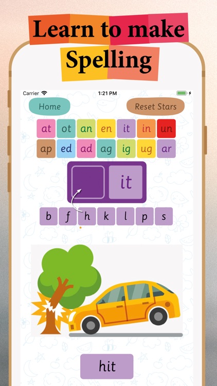 3 Letter CVC Words Formation