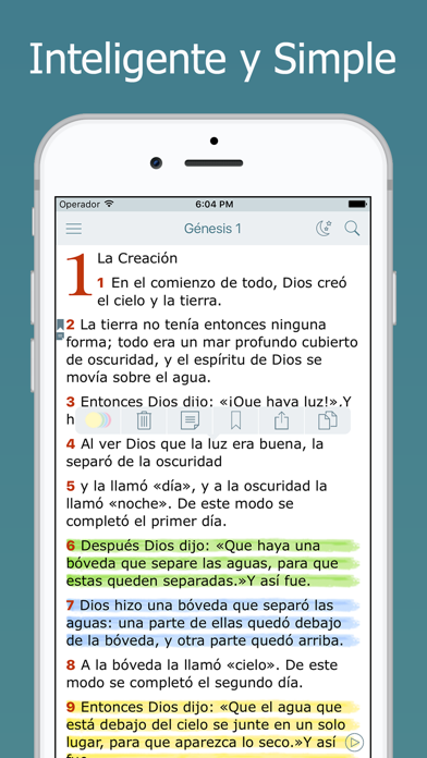 Screenshot #1 pour Biblia Dios Habla Hoy en Audio