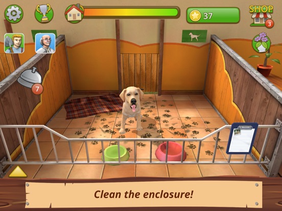 Pet World - My Animal Shelter iPad app afbeelding 3