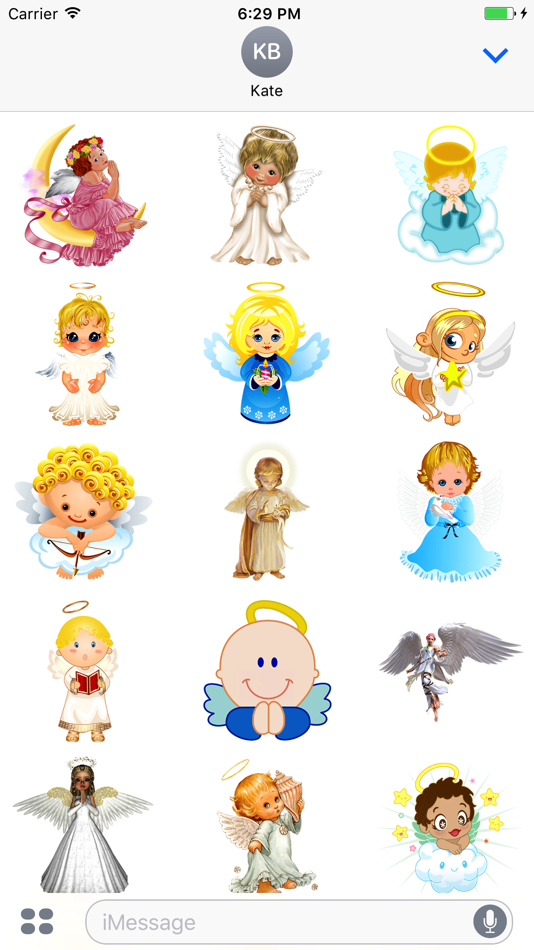 Sweet Angel Stickers - 1.3 - (iOS)