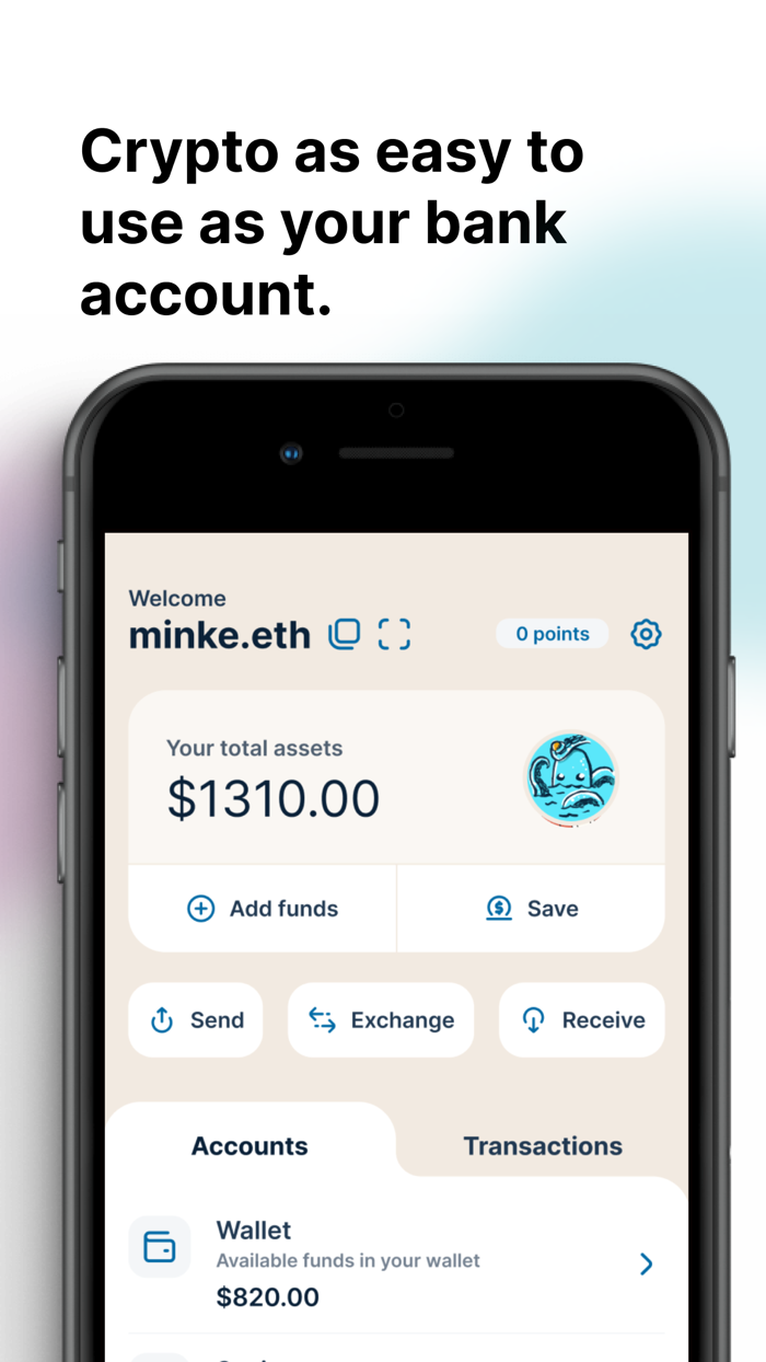 Minke Wallet Polygon and USDC