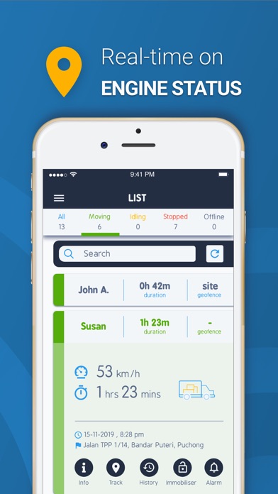 Screenshot 4 of Orbitron Fleet App