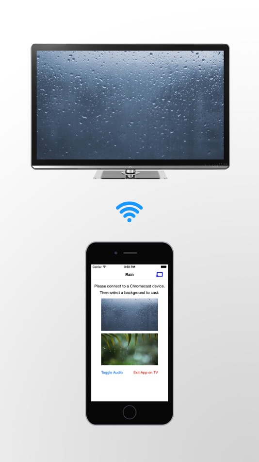Rainy Window on TV - 1.3 - (iOS)