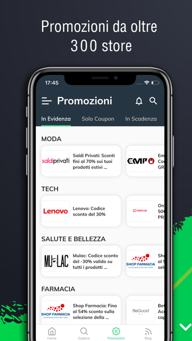 Scontify - Offerte e Coupon Screenshot
