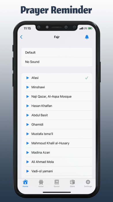 Athan app: Quran , azan , اذان Screenshot