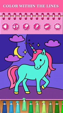 Pony Princess Coloring Bookのおすすめ画像3