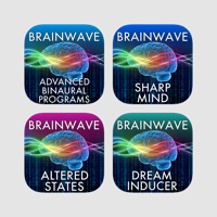 究極の脳波誘導パック：集中、リラックス、瞑想、睡眠のための100以上の高度なバイノーラルプログラム。他のアプリと並行して聞くか、付属の自然音や音楽を使用してください。