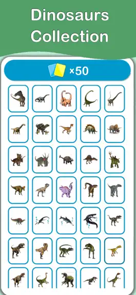 Game screenshot Dinosaurs Cards - Dino Game mod apk