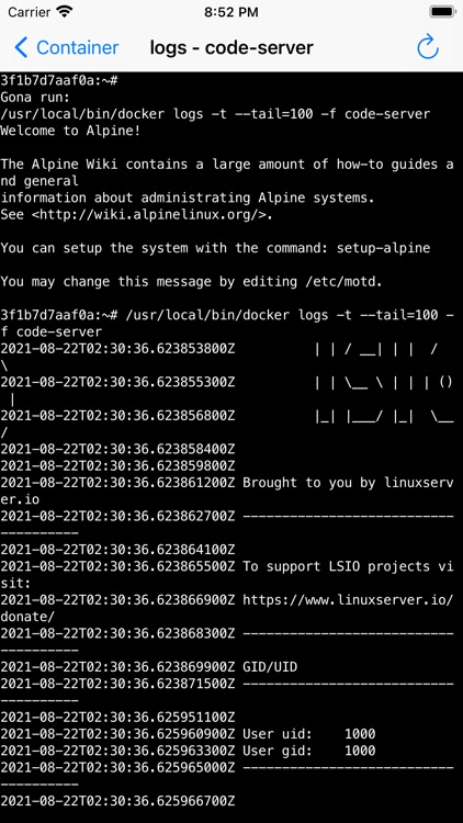 Mildred - Docker, SSH Client screenshot-4