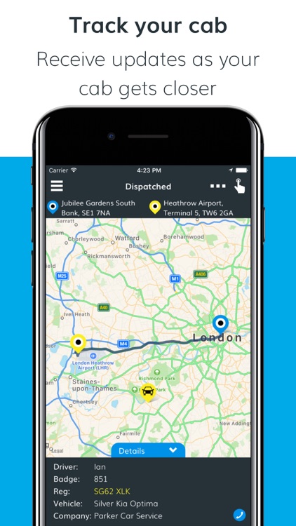 Cab Guru – Book your local cab screenshot-3
