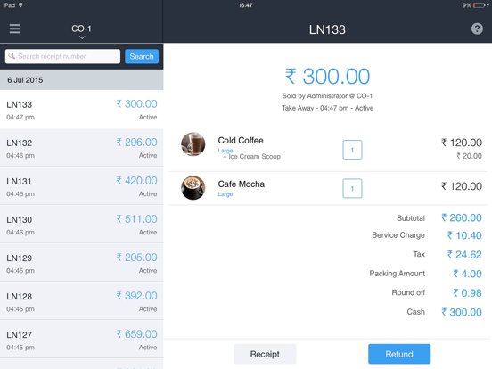 Screenshot #6 pour ServQuick-QSR,Food truck,Cafe