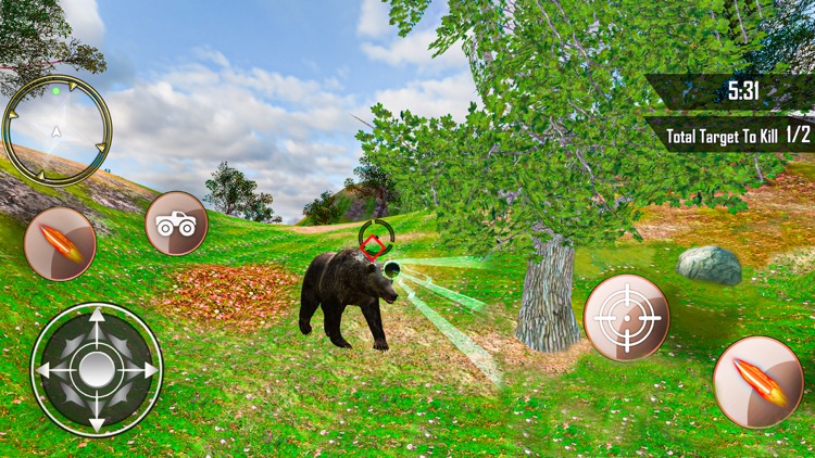 Wild Dinosaur Hunting-Gun Game screenshot-5