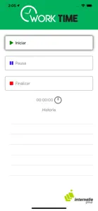 Work Time App screenshot #1 for iPhone