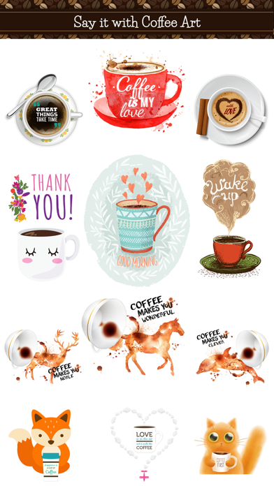 Screenshot #1 pour Say it with Coffee Art