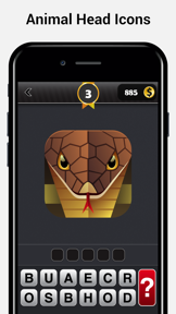 Name the Animal Head Quiz screenshot