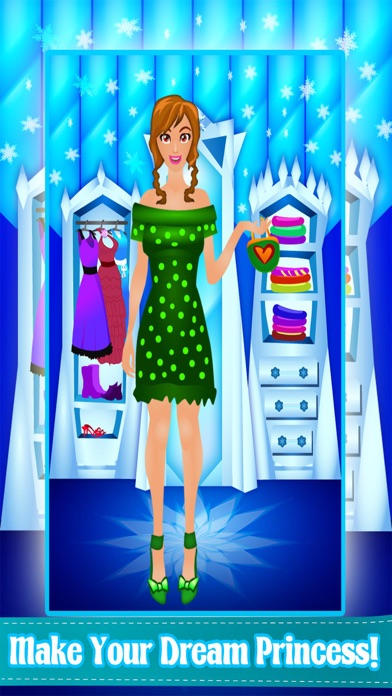 Ice Movie Frozen Princess Game Screenshot