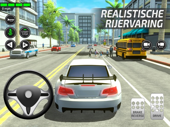 Auto Rijden Simulator 2021 iPad app afbeelding 1