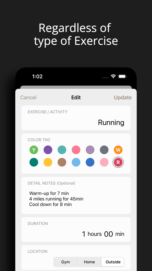 #2. Simply Workout Tracker (iOS) 由: Soyoung Hyun