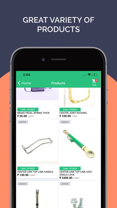 Greentrac ® - Genuine Parts Screenshot