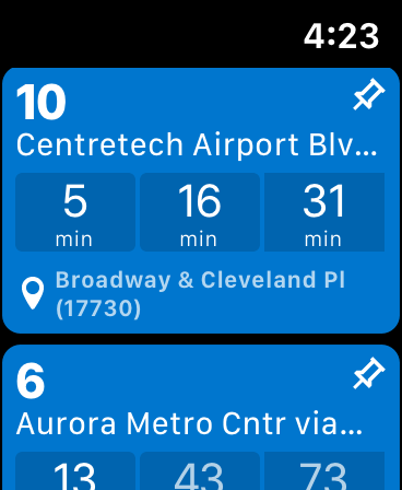 Denver Transit: RTD Bus TImes