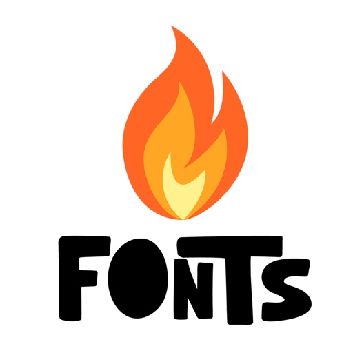 Fire Fonts | Fonts for iPhones icon