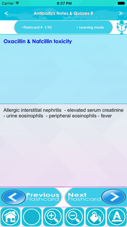 Antibiotics Exam Review App