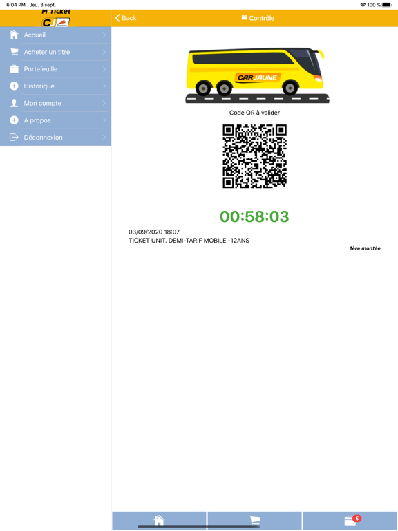 Screenshot #6 pour M-Ticket Car Jaune