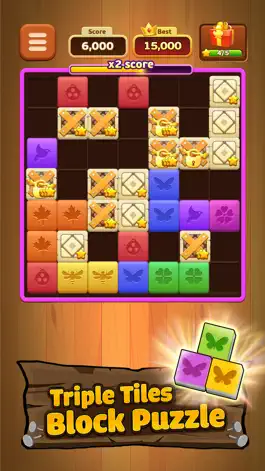 Game screenshot Triple Butterfly: woody puzzle mod apk