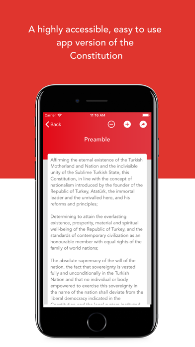 Constitution of Turkey Screenshot
