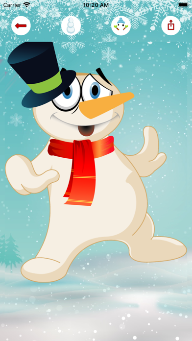 Screenshot #2 pour Arbre de noël et bonhomme de n