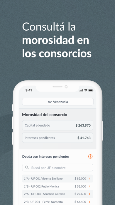 ConsorcioAbierto Administrador Screenshot