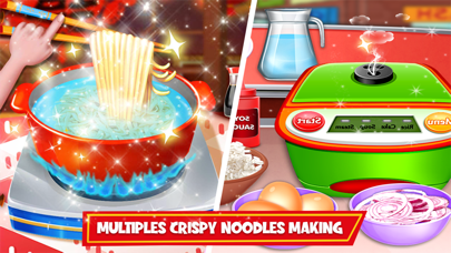 Crispy Noodles Maker Cooking Screenshot