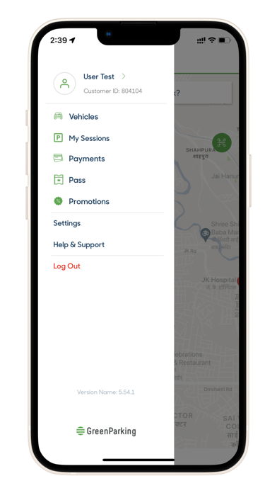 GreenParking Screenshot