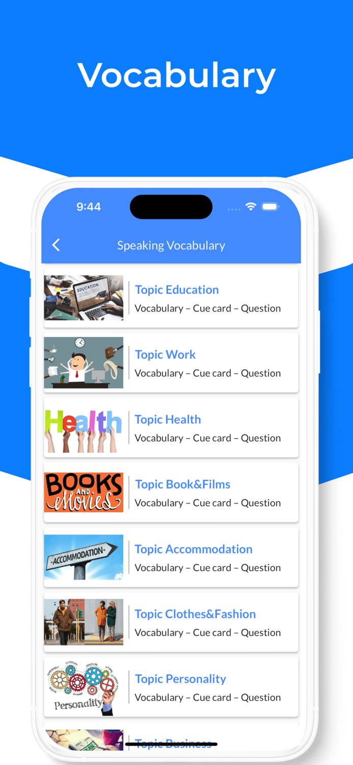 IELTS Speaking - Prep Exam