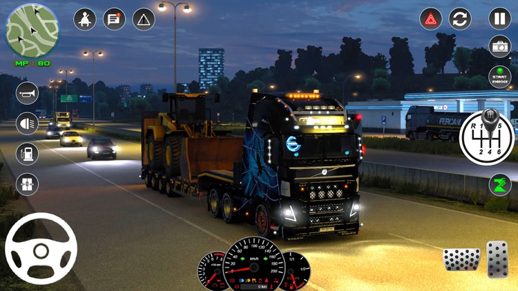 Europe Truck Simulator Game 3D screenshot-5