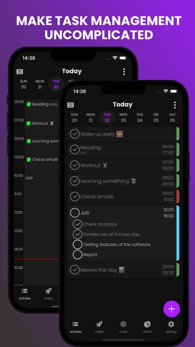 Flynow - Tasks, Habits & Goals Screenshot