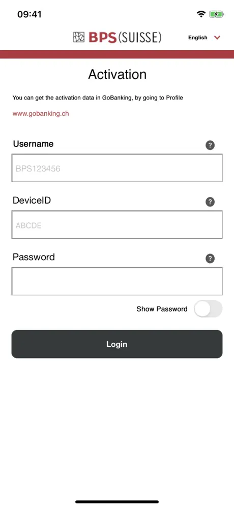 BPS SUISSE GoBanking