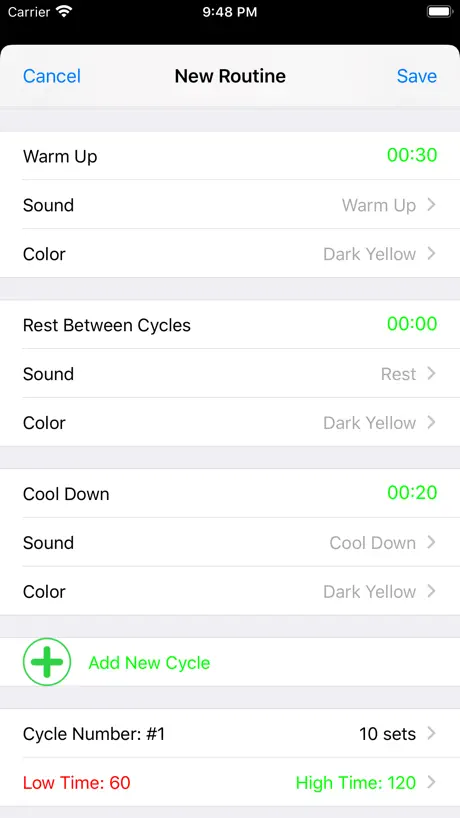 HIIT Interval Timer