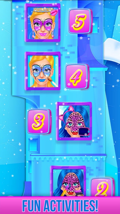 Ice Princess Face Paint Salon screenshot-5