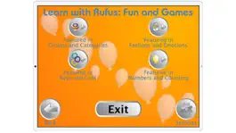 Game screenshot Learn with Rufus: Fun & Games mod apk