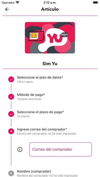 YuMovil App