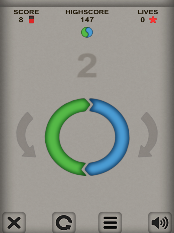 Catch the rush ball iPad screenshot