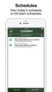 silverdale athletics iphone screenshot 4