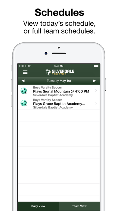 Silverdale Athletics Screenshot