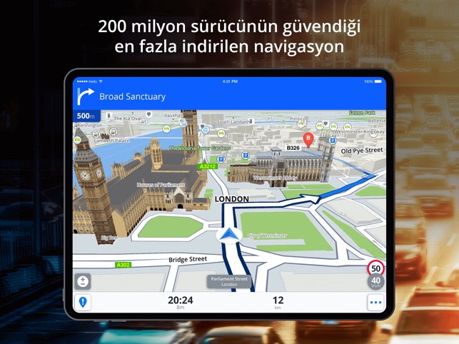 Sygic GPS Navigasyon Haritalar App Store'da