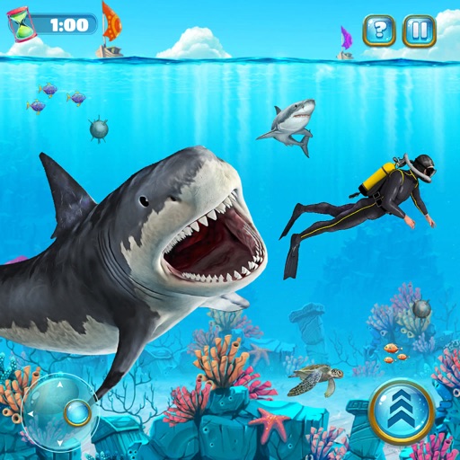 Shark Attack Survival Games iOS App