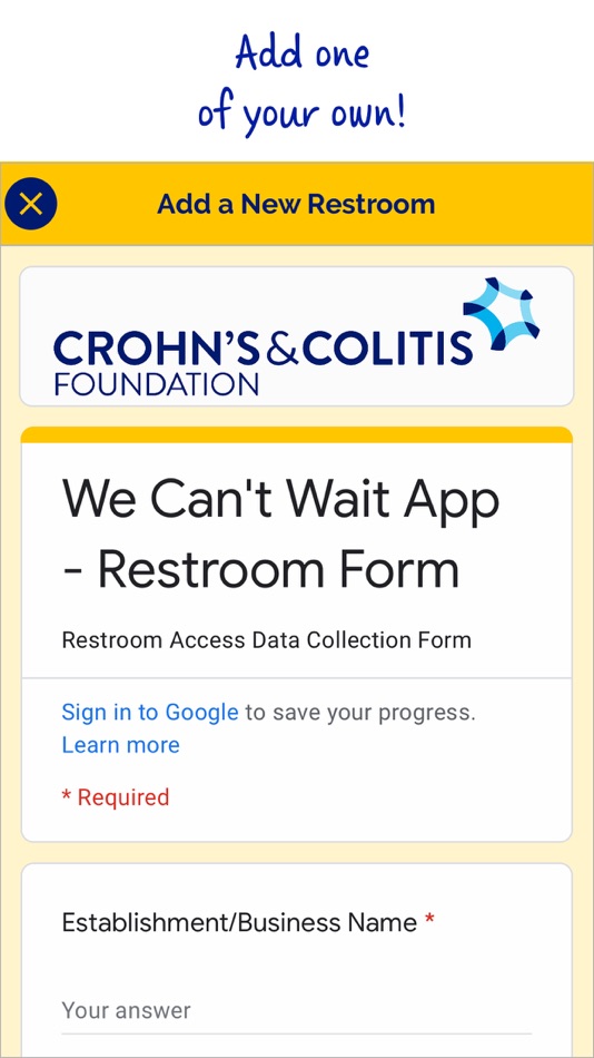 #6. We Can't Wait (iOS) 由: Crohn's & Colitis Foundation, Inc