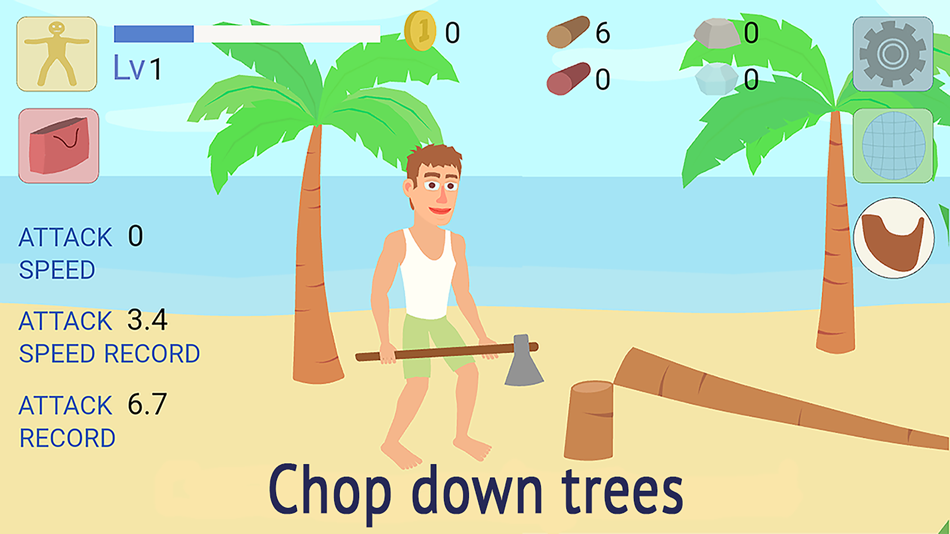 #1. Mining Clicker: Axe and Hammer (iOS) Podle: Aleh Belko