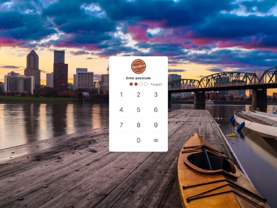 Trailhead Credit Union iPad screenshot 2 - Finance app